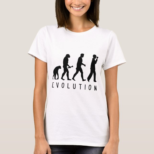 Camiseta Evolução: Birder (Frente)