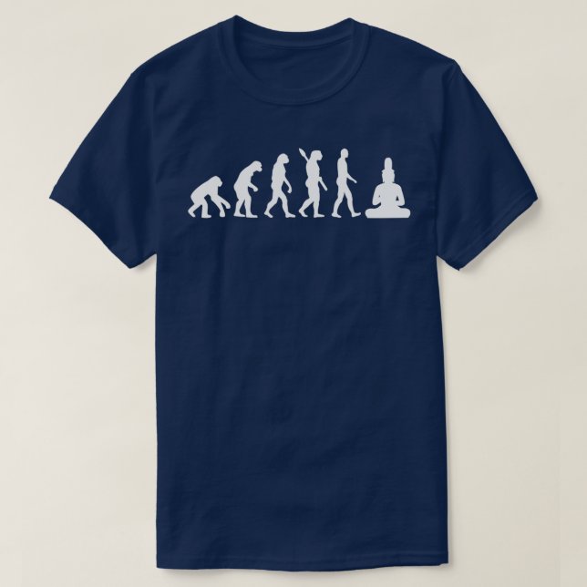 Camiseta Evolução Buda (Frente do Design)