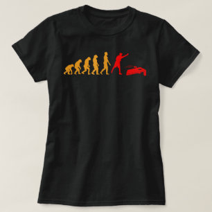 Camiseta Evolução Cornhole Funny Bean Bolsas Corn Hole