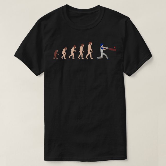 Camiseta Evolução Cricket Engraçado Ideia de Presente (Frente do Design)