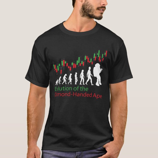 Camiseta Evolução Da Ape Retida (Frente)