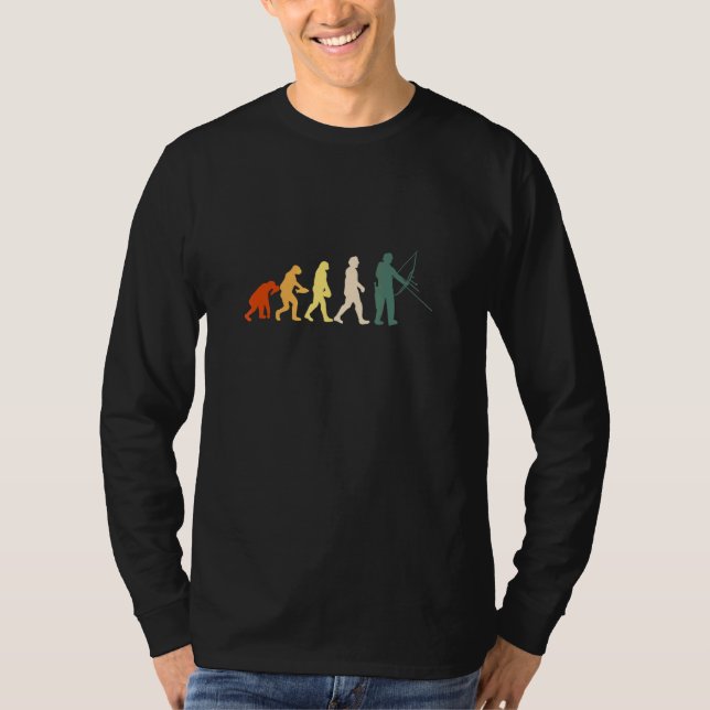 Camiseta Evolução Da Archery Bowhuning Arco E Arqueria De S (Frente)