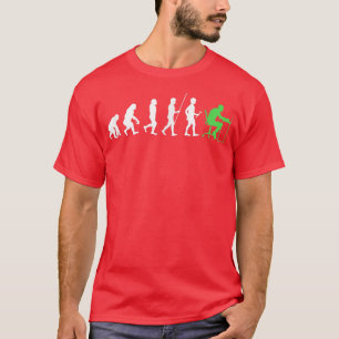 Camiseta Evolução da ciência divertida do nerd para uma TI
