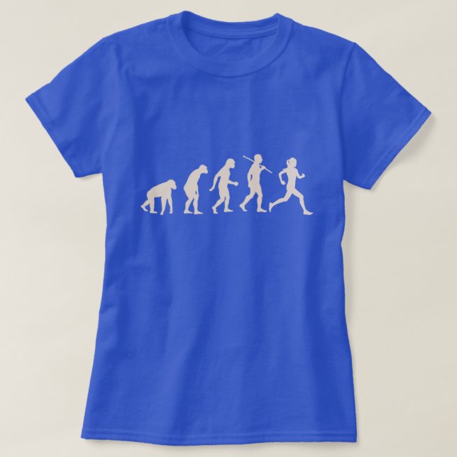 Camiseta Evolução Da Corrida - Mãe De Pai Runner (Frente do Design)