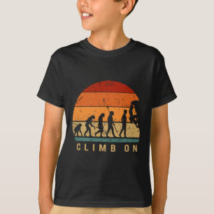 Camiseta Evolução da Escalada - Escalada Bouldering Montanh
