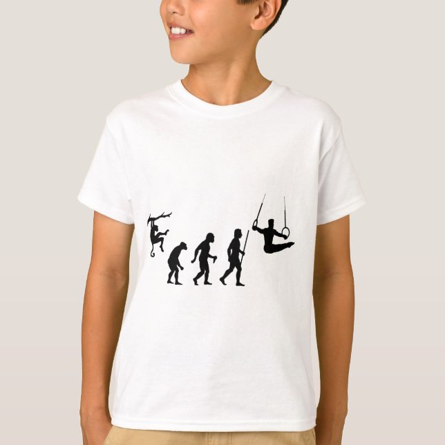 Camiseta Evolução da ginástica (Frente)