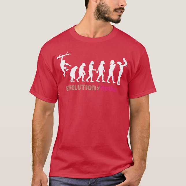 Camiseta Evolução Da Mãe (Frente)