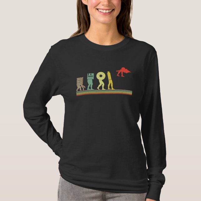 Camiseta Evolução da Nuvem do Programador (Frente)