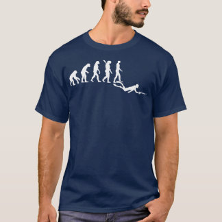 Camiseta Evolução da pesca de lança
