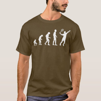 Camiseta Evolução da Praça Tênis de Badminton