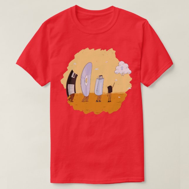 Camiseta Evolução da tecnologia (Frente do Design)
