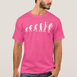 Camiseta Evolução Da Tênis de Mesa