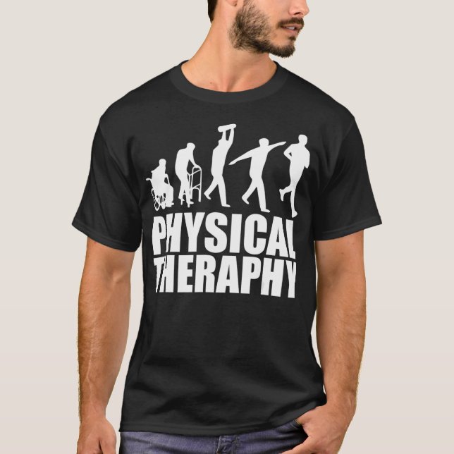 Camiseta Evolução Da Terapêutica Física (Frente)
