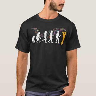 Camiseta Evolução Da Trompete De Trompetes