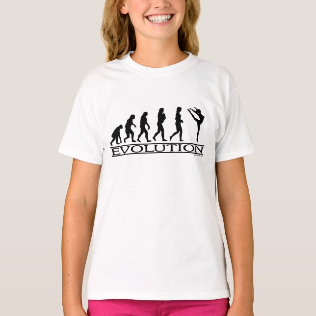 Camiseta Evolução - Dança (Frente)