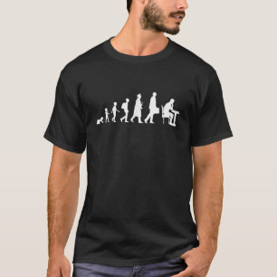 Camiseta Evolução de Criança para Jogador de Xadrez Jogo de