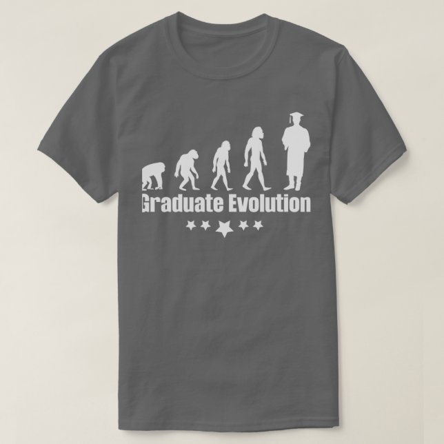 Camiseta Evolução de Graduação (Frente do Design)