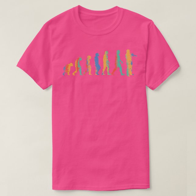 Camiseta Evolução de Trompete 3 (Frente do Design)