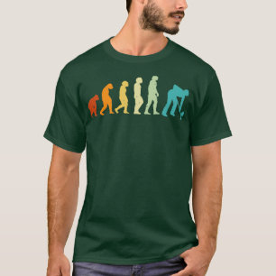 Camiseta Evolução de um Jogador de Curling