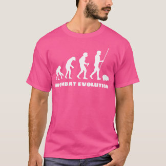 Camiseta Evolução de Wombat