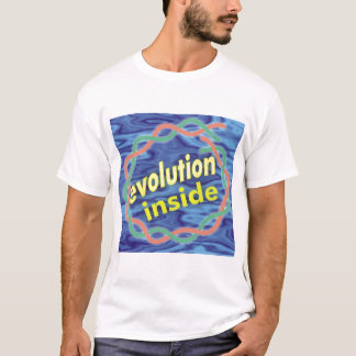 Camiseta Evolução dentro do t-shirt