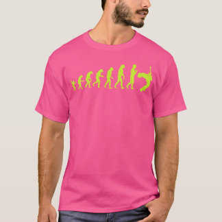 Camiseta Evolução Divertida da Guitarra Elétrica
