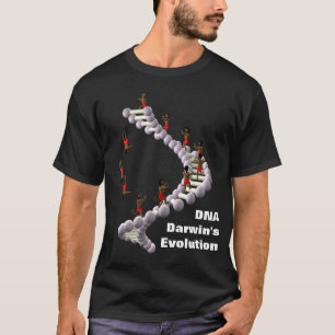 Camiseta Evolução do ADN Darwin