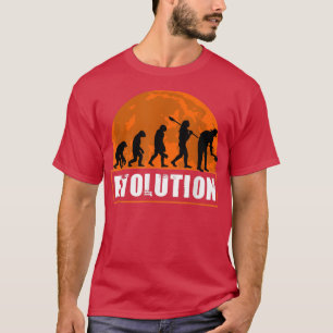 Camiseta Evolução Do Agricultor Humano Evolução Engraçada D
