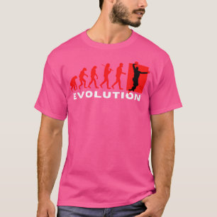 Camiseta Evolução Do Basquete Do Homem - Da Apa Às Mulheres
