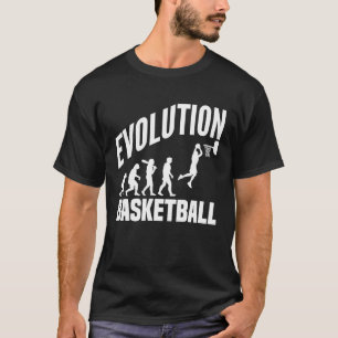 Camiseta Evolução Do Basquete Do Macaco Ao Homem, Bernardo