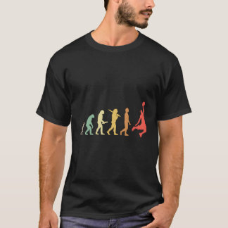 Camiseta Evolução Do Basquete Para Jogadores De Basquete
