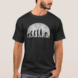 Camiseta Evolução do Boliche Evolução do Homem Cones Skittl