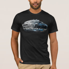 Camiseta Evolução do Carro Musculoso Clássico para Moderno 