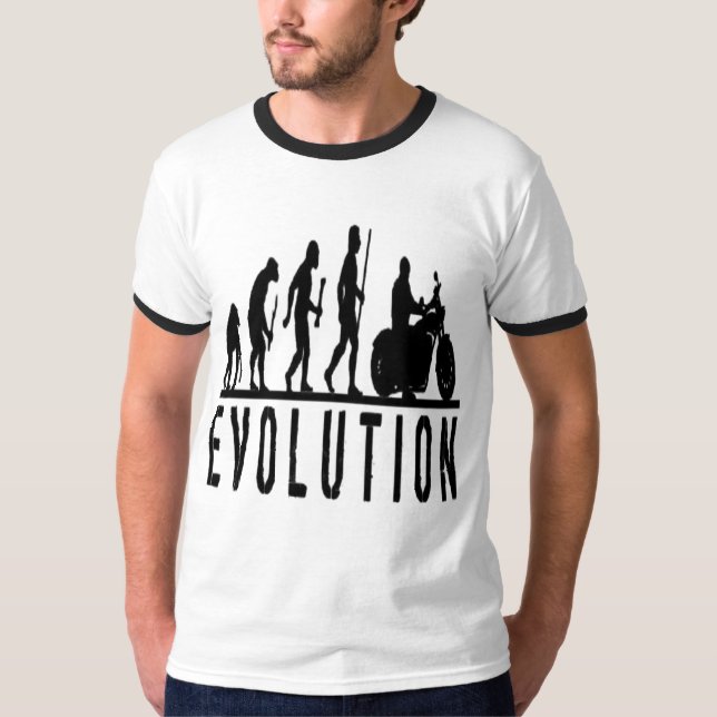 Camiseta Evolução do Ciclismo (Frente)