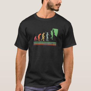 Camiseta Evolução Do Clima De Caça De Curso De Escala De Ro