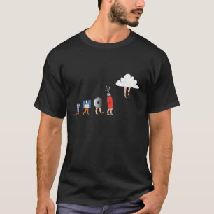 Camiseta Evolução do Computador Diskette Armazenamento em N