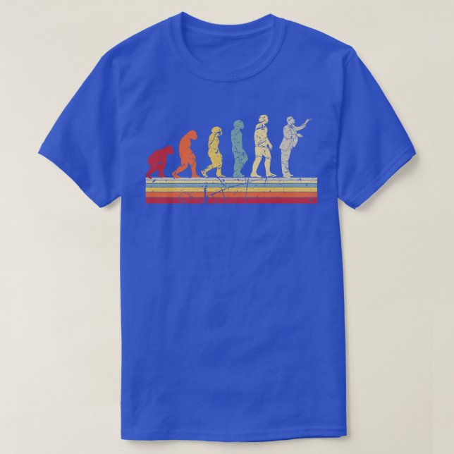 Camiseta Evolução Do Condutor Da Orquestra De Homem - Vinta (Frente do Design)