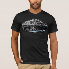 Camiseta Evolução do Desafiante Muscle Car Clássico para Mo