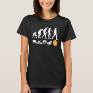 Camiseta Evolução Do Dinheiro Bitcoin Btc Cripto Moeda Crip