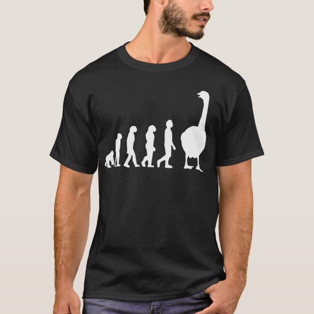 Camiseta Evolução do Ganso-Mãe (Frente)