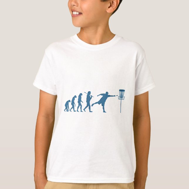 Camiseta Evolução do Golfe de Disco (Frente)
