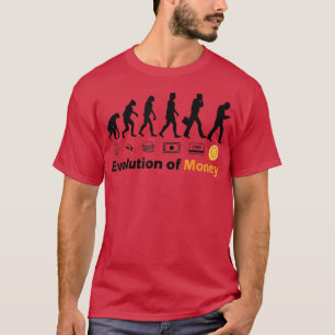 Camiseta Evolução Do Halloween Do Money Crypto Bitmoney 353