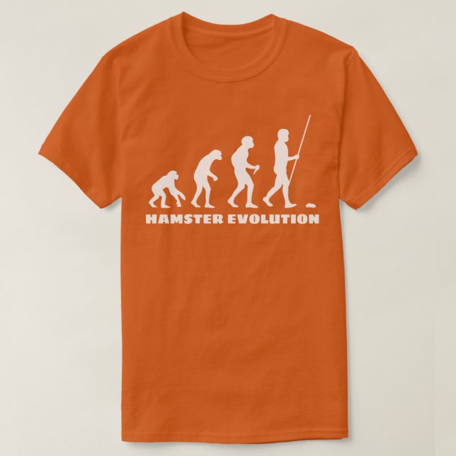 Camiseta Evolução do Hamster (Frente do Design)