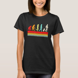 Camiseta Evolução do Homem Viajante Masculino Evolução Vi