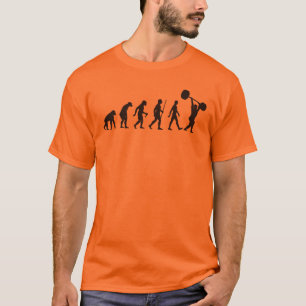 Camiseta Evolução do homem - Weightlifter