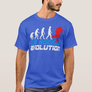 Camiseta evolução do hóquei no gelo