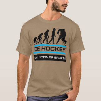 Camiseta Evolução do Hóquei no Gelo dos Esportes