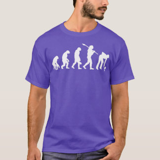 Camiseta Evolução do Jogador de Curling