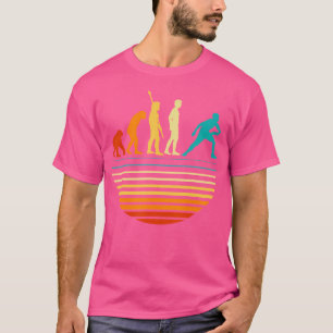 Camiseta Evolução do Jogador de Golfe do Disco I