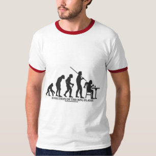 Camiseta Evolução do jogador do RPG